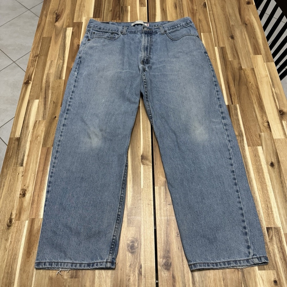 Vintage Levis 550 Jeans Mens 36x29‎ Blue Relaxed Fit Light Wash Denim Y2K
